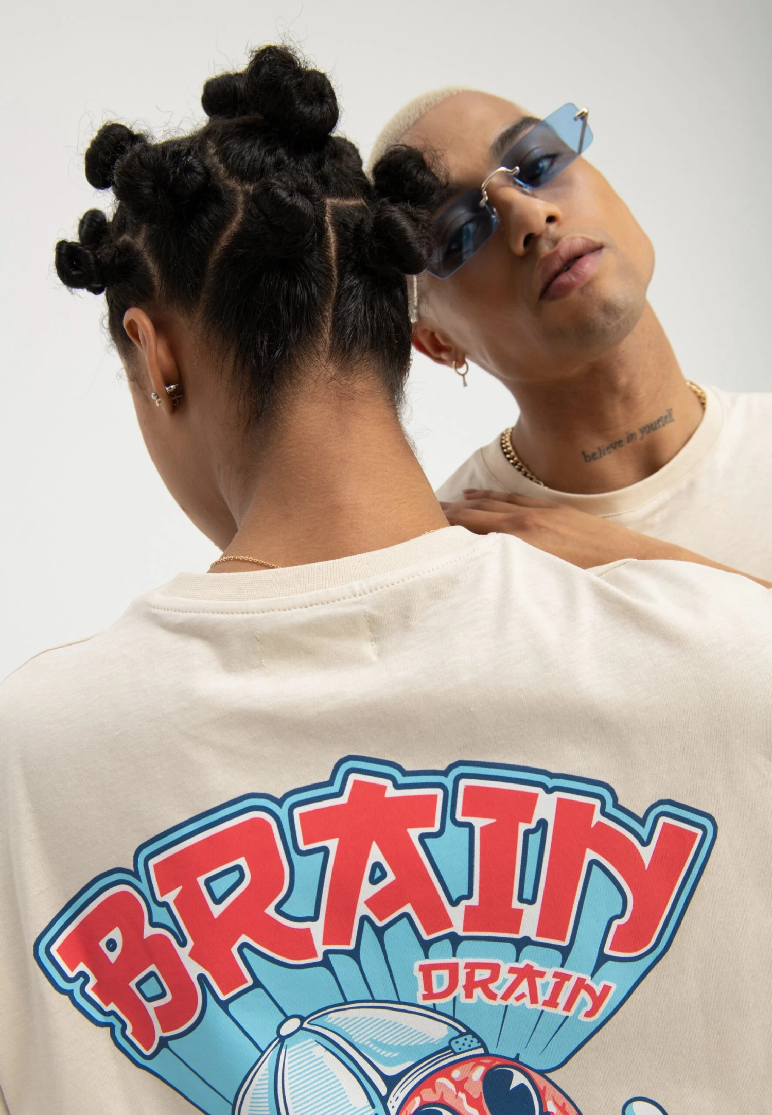 YOURTURN UnisexT-Shirt Con StampaBeige Uomo T-shirt E Polo YO121010B-B11 7 YOURTURN UnisexT-Shirt Con StampaBeige Uomo T-shirt E Polo YO121010B-B11 - immagine 7