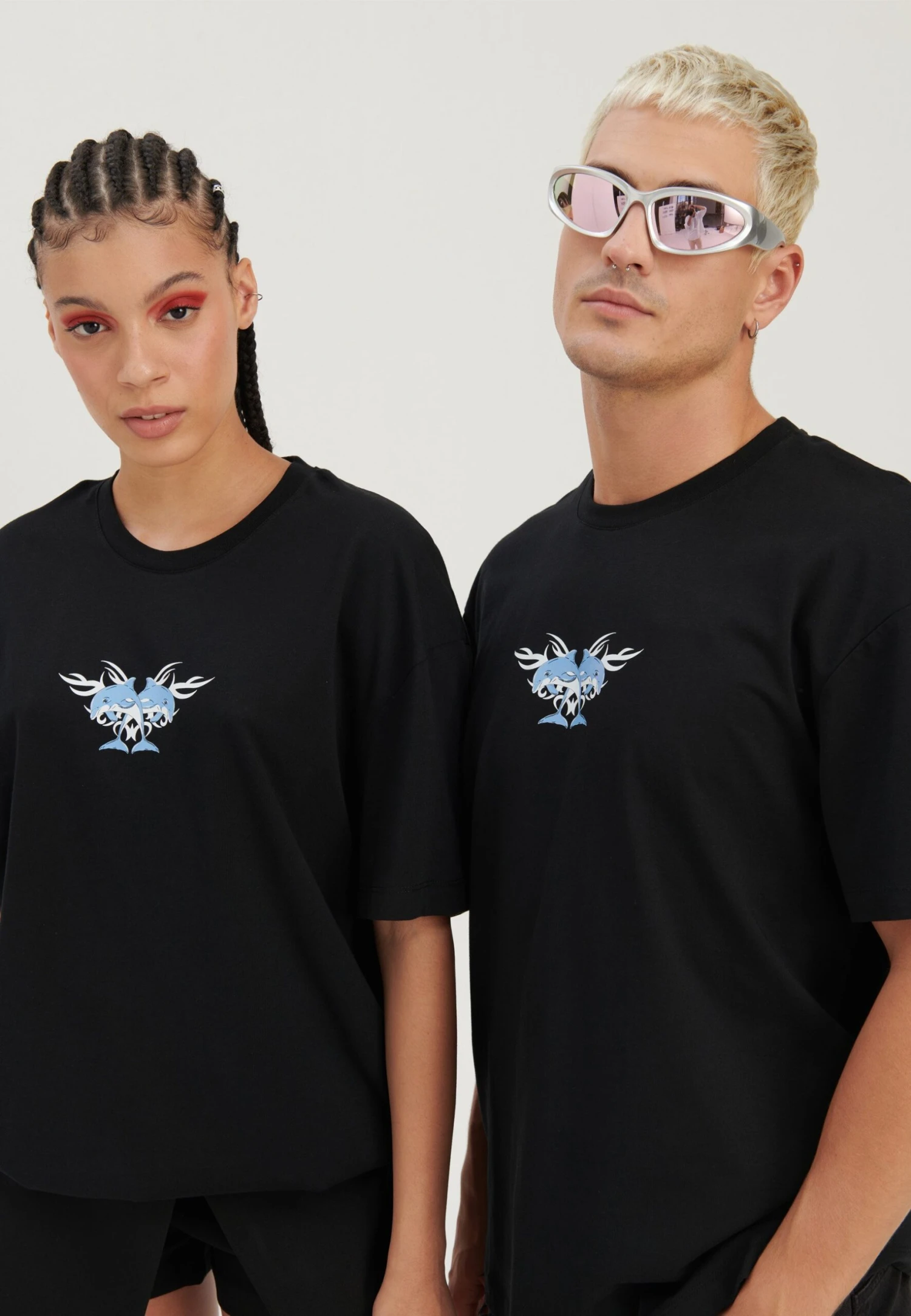 YOURTURN UnisexT-Shirt Con StampaBlack Donna T-shirt E Top YO121014G-Q11 4 YOURTURN UnisexT-Shirt Con StampaBlack Donna T-shirt E Top YO121014G-Q11 - immagine 4