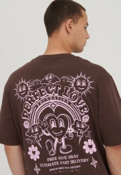 YOURTURN UnisexT-Shirt Con StampaBrown Donna T-shirt E Top YO12100P8-O11 -Yourturn 02f73d2eb6e74841a3f6b02f3290728f scaled