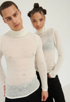 YOURTURN Unisex - Maglione - Off-White