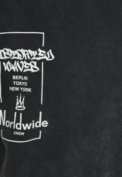 YOURTURN Print Wash UnisexT-Shirt Con StampaBlack Uomo T-shirt E Polo YO12100HK-Q11 -Yourturn 06943820840f4be1b34255108779d04e scaled