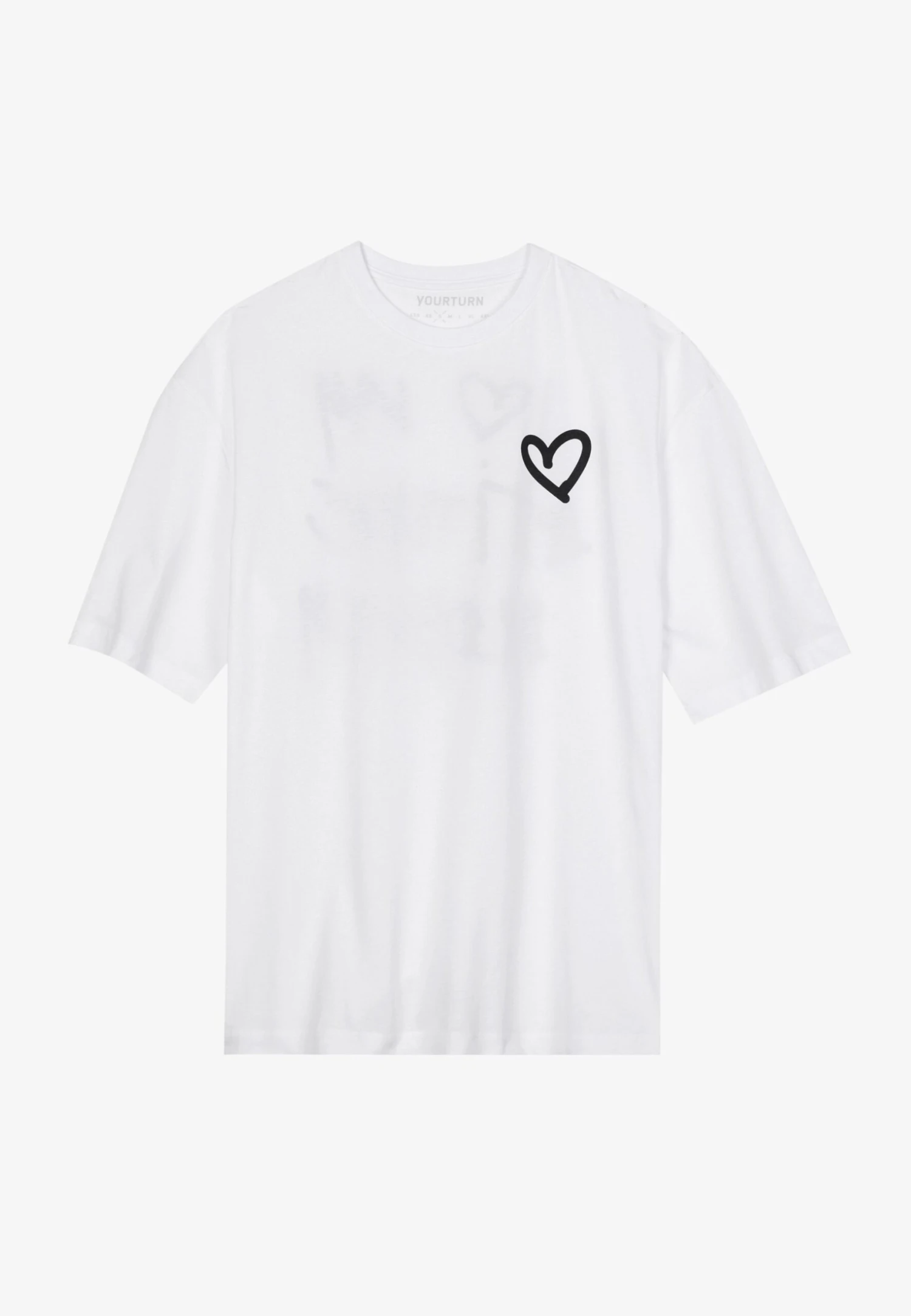 YOURTURN UnisexT-Shirt Con StampaWhite Donna T-shirt E Top YO121015I-A11 5 YOURTURN UnisexT-Shirt Con StampaWhite Donna T-shirt E Top YO121015I-A11 - immagine 5