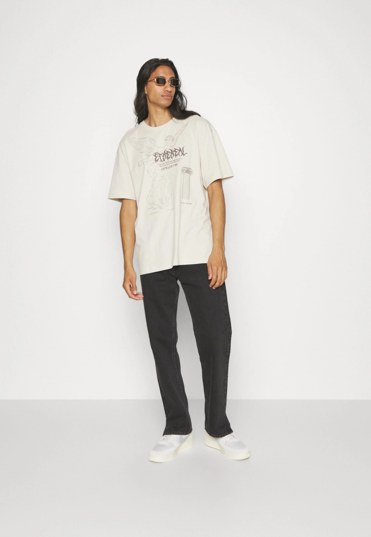 YOURTURN UnisexT-Shirt Con StampaBeige Donna T-shirt E Top YO121012S-B11 2 YOURTURN UnisexT-Shirt Con StampaBeige Donna T-shirt E Top YO121012S-B11 - immagine 2