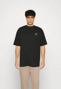 YOURTURN UnisexT-Shirt BasicBlack Donna T-shirt E Top YO12100S5-Q11