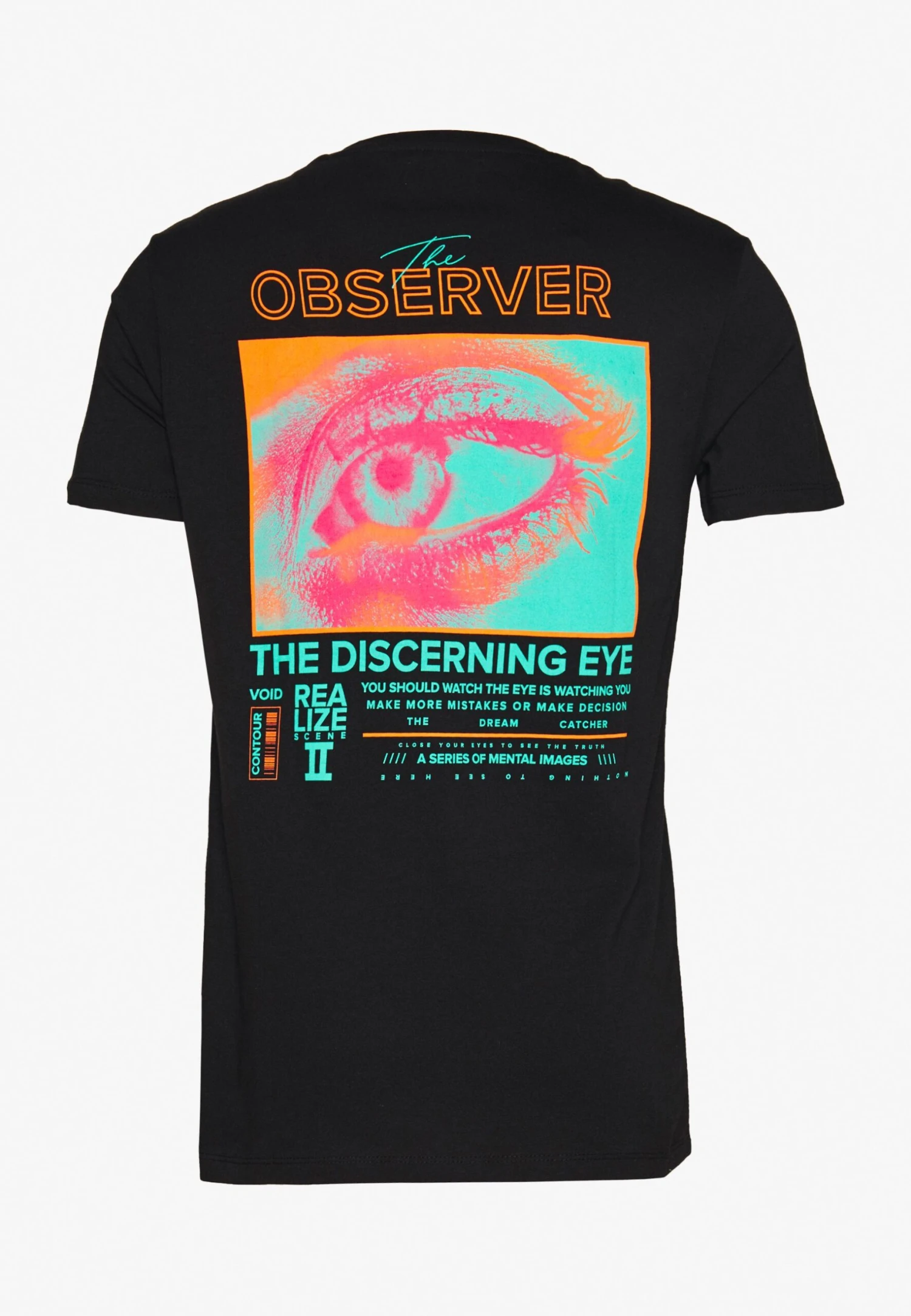 YOURTURN Unisex Observer T-Shirt Con StampaBlack Donna T-shirt E Top YO1210036-Q11 1 YOURTURN Unisex Observer T-Shirt Con StampaBlack Donna T-shirt E Top YO1210036-Q11