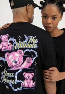 YOURTURN UnisexT-Shirt Con StampaBlack Donna T-shirt E Top YO1210101-Q11 -Yourturn 1977900bffd645c392ecd6ffa1d56b8e scaled