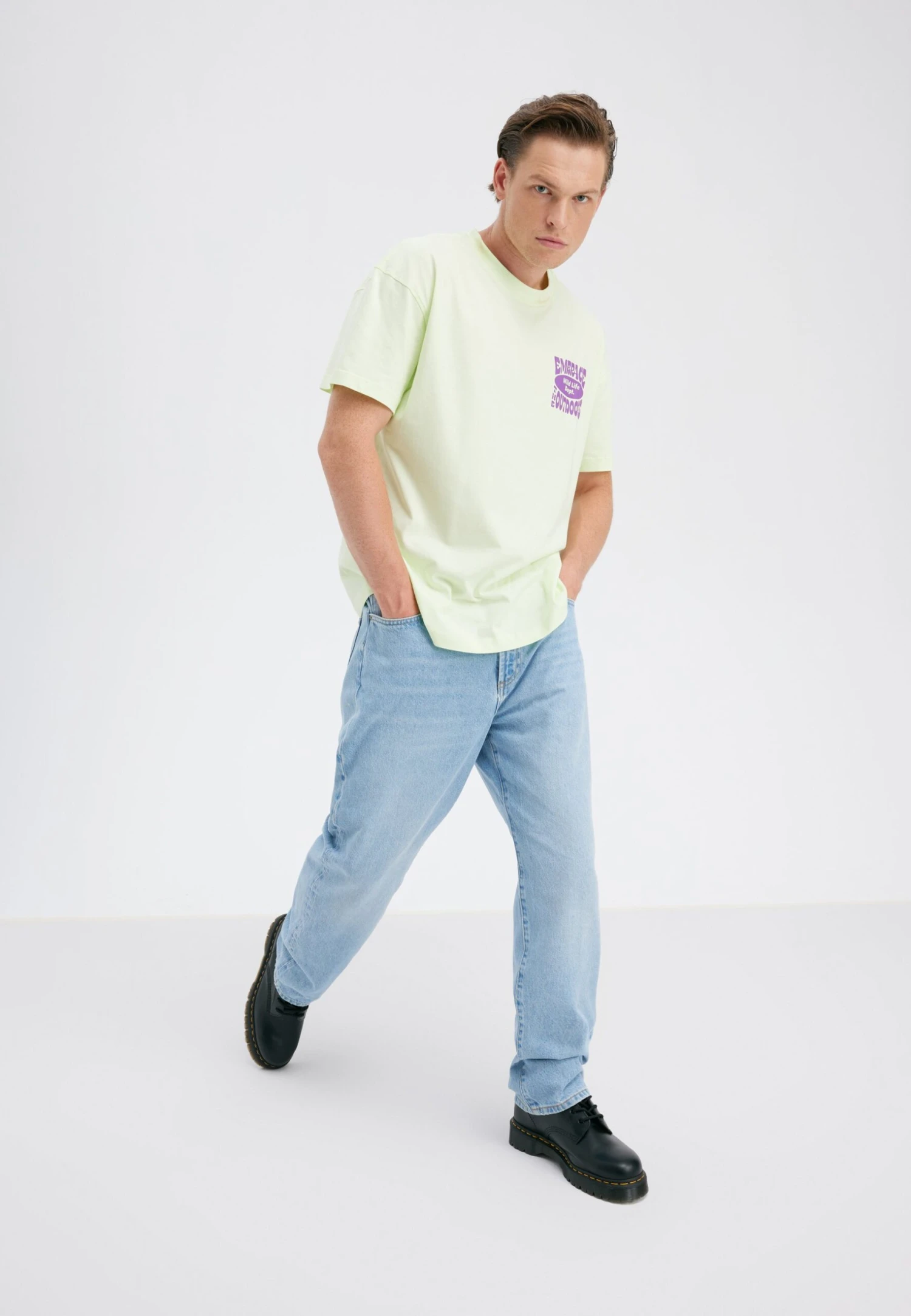 YOURTURN UnisexT-Shirt Con StampaOff-White Donna T-shirt E Top YO122O0ST-A11 2 YOURTURN UnisexT-Shirt Con StampaOff-White Donna T-shirt E Top YO122O0ST-A11 - immagine 2