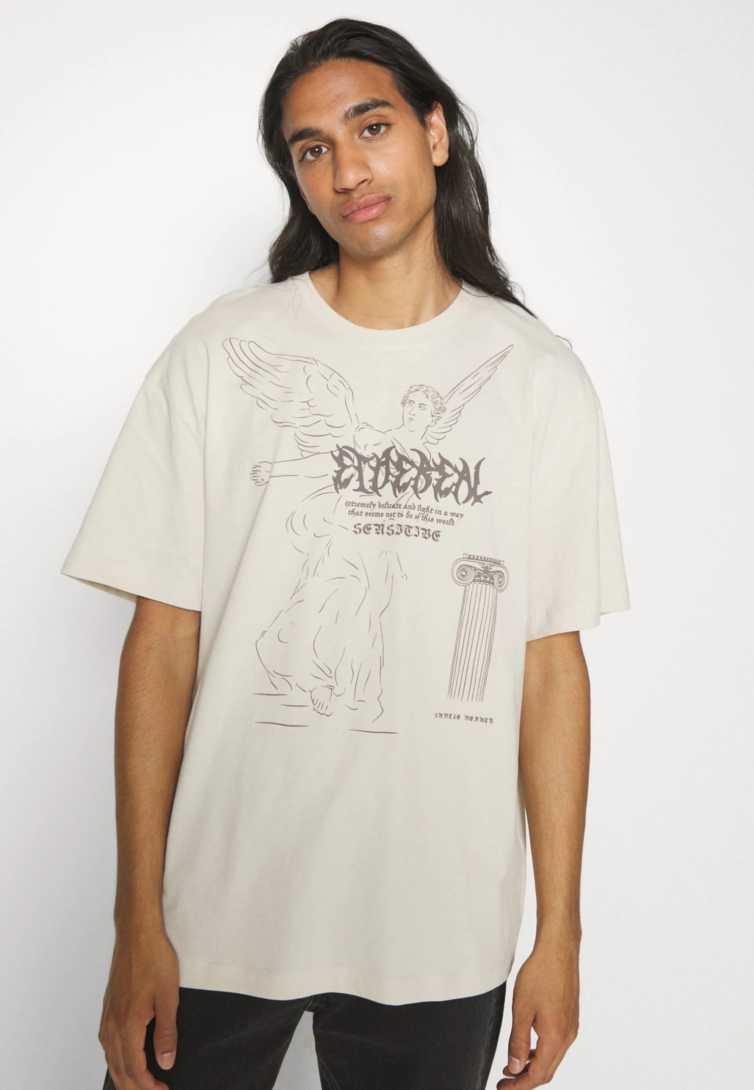 YOURTURN UnisexT-Shirt Con StampaBeige Donna T-shirt E Top YO121012S-B11 4 YOURTURN UnisexT-Shirt Con StampaBeige Donna T-shirt E Top YO121012S-B11 - immagine 4