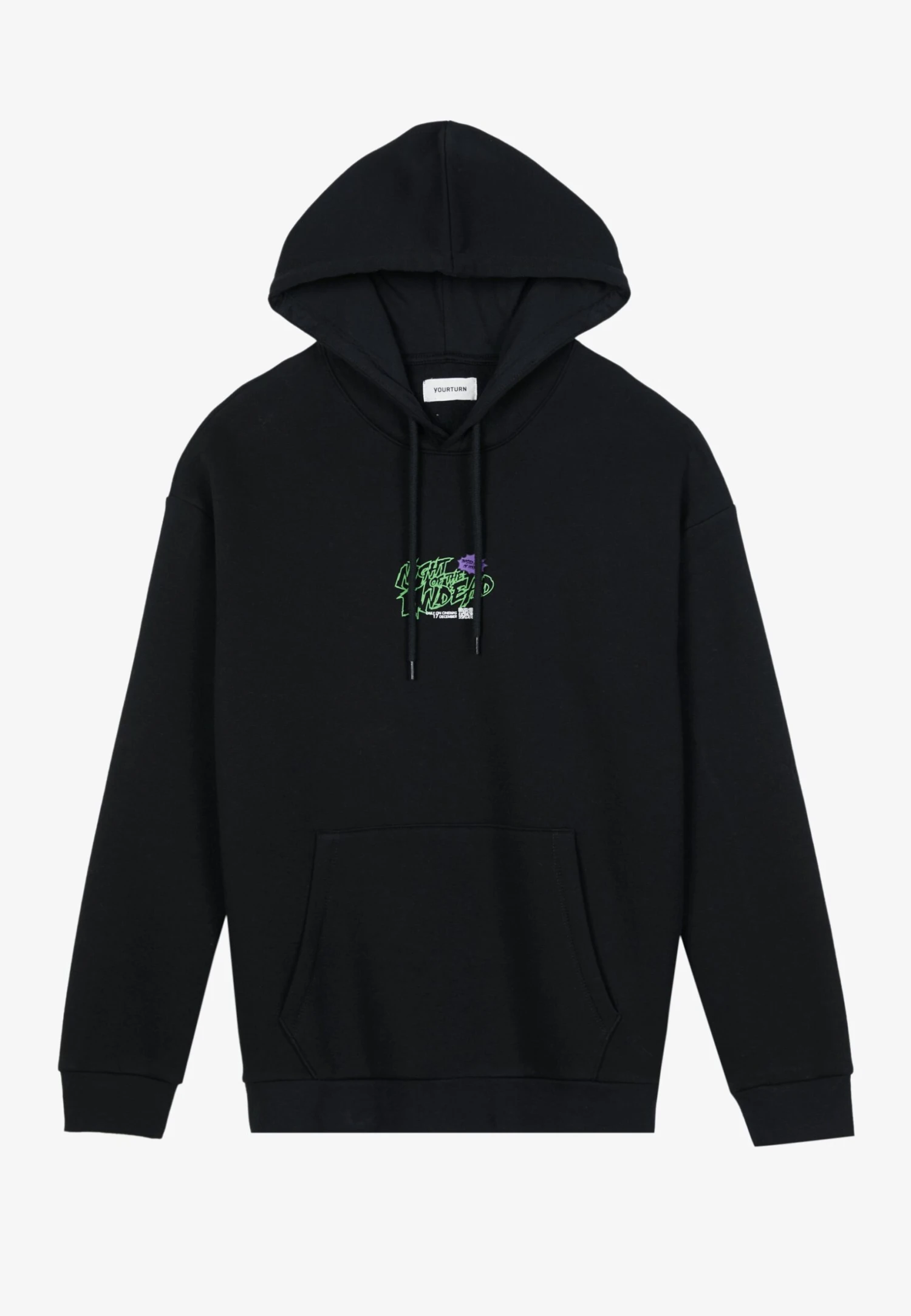 YOURTURN UnisexFelpaBlack Donna Felpe YO1210165-Q11 4 YOURTURN UnisexFelpaBlack Donna Felpe YO1210165-Q11 - immagine 4