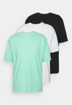 YOURTURN 3Pack UnisexT-Shirt BasicWhite/Mint/Black Donna T-shirt E Top YO12100DJ-A12 -Yourturn 233351a62236459a996e1a031bd0d8cd scaled