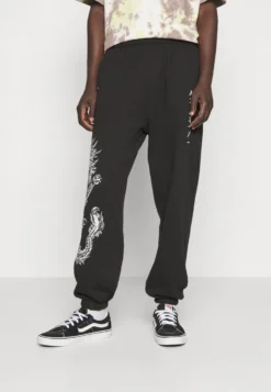 YOURTURN UnisexPantaloni SportiviBlack Uomo Pantaloni Sportivi E Joggers YO121013U-Q11