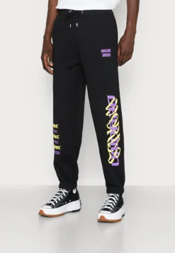 YOURTURN UnisexPantaloni SportiviBlack Donna Pantaloni YO12100OR-Q11