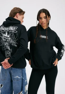 YOURTURN Yu-Gi-Oh! UnisexFelpaBlack Donna Felpe YO121013S-Q11