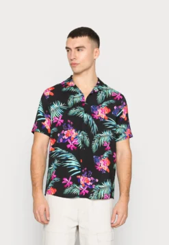 YOURTURN UnisexCamiciaBlack Uomo Camicie YO12100LF-Q11