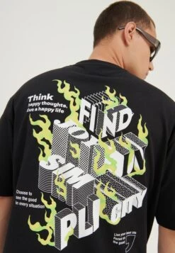 YOURTURN UnisexT-Shirt Con StampaBlack Uomo T-shirt E Polo YO1210106-Q11 -Yourturn 3855b099a82243d7a63656e91d9ae9c5 scaled