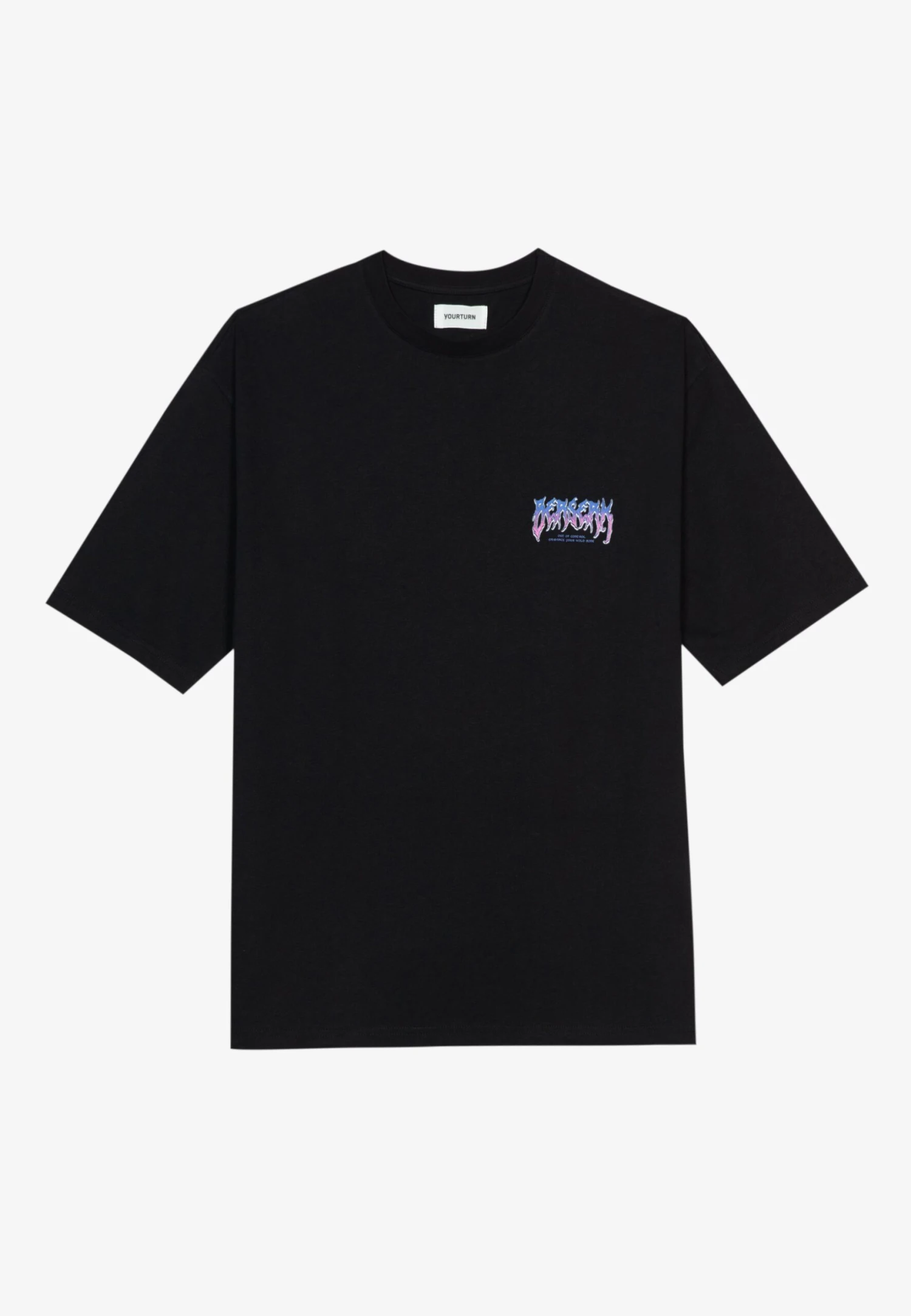 YOURTURN UnisexT-Shirt Con StampaBlack Donna T-shirt E Top YO121010A-Q11 6 YOURTURN UnisexT-Shirt Con StampaBlack Donna T-shirt E Top YO121010A-Q11 - immagine 6