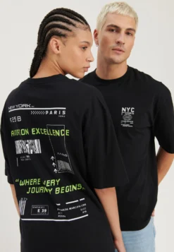 YOURTURN UnisexT-Shirt Con StampaBlack Uomo T-shirt E Polo YO121015S-Q11 -Yourturn 3a339f5fffe349bd8379579e50120aa4 scaled