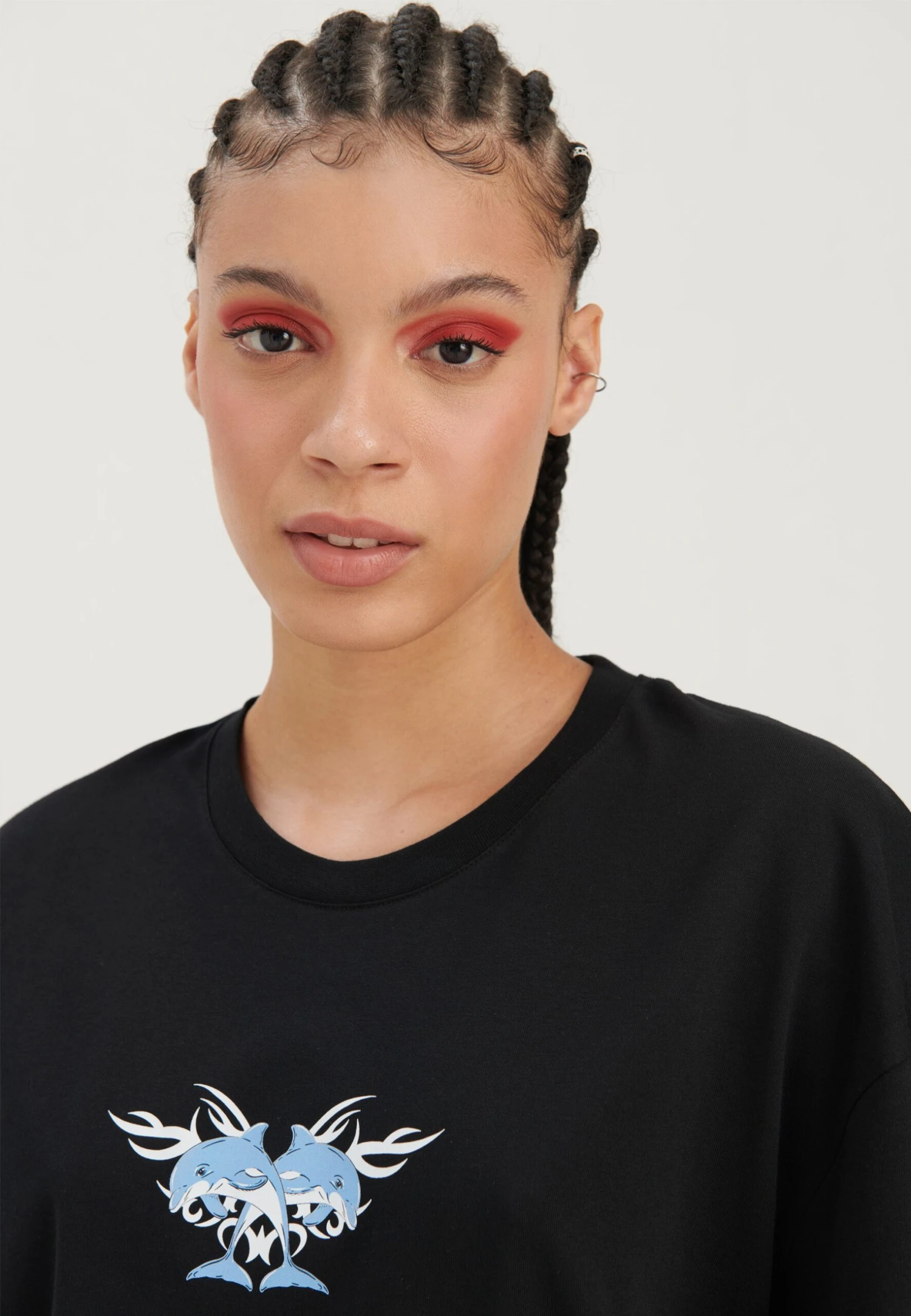 YOURTURN UnisexT-Shirt Con StampaBlack Donna T-shirt E Top YO121014G-Q11 6 YOURTURN UnisexT-Shirt Con StampaBlack Donna T-shirt E Top YO121014G-Q11 - immagine 6