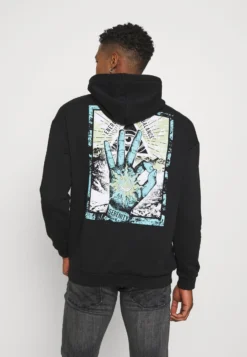 YOURTURN UnisexFelpa Con CappuccioBlack Uomo Maglieria E Felpe YO121006N-Q11