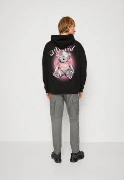 YOURTURN UnisexFelpaBlack Donna Felpe YO12100VP-Q11