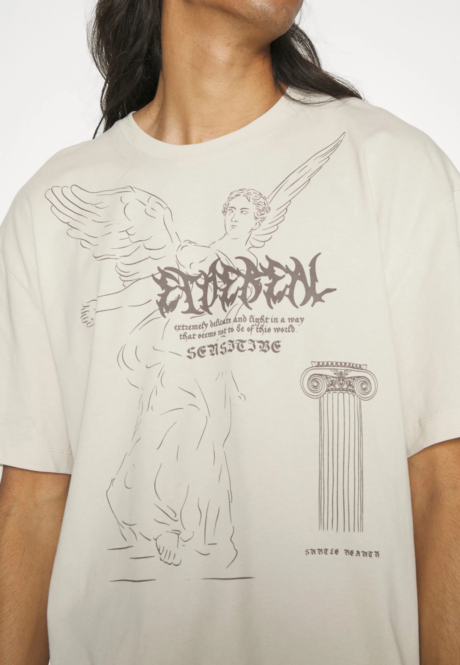 YOURTURN UnisexT-Shirt Con StampaBeige Donna T-shirt E Top YO121012S-B11 6 YOURTURN UnisexT-Shirt Con StampaBeige Donna T-shirt E Top YO121012S-B11 - immagine 6