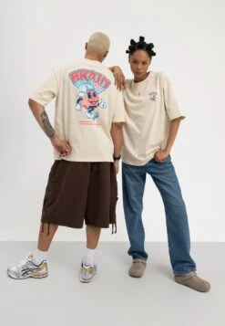 YOURTURN UnisexT-Shirt Con StampaBeige Uomo T-shirt E Polo YO121010B-B11