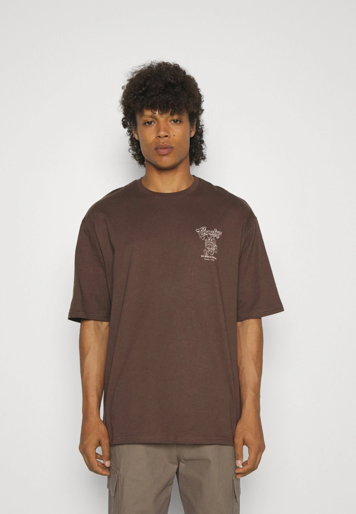 YOURTURN UnisexT-Shirt Con StampaBrown Donna T-shirt E Top YO12100YB-O11 1 YOURTURN UnisexT-Shirt Con StampaBrown Donna T-shirt E Top YO12100YB-O11