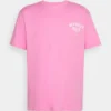 YOURTURN Unisex - T-Shirt Con Stampa - Pink