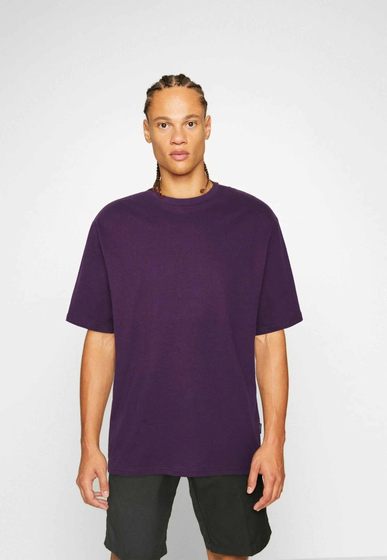 YOURTURN 3Pack UnisexT-Shirt BasicGrey/Purple/Black Donna T-shirt E Top YO12100DJ-C11 2 YOURTURN 3Pack UnisexT-Shirt BasicGrey/Purple/Black Donna T-shirt E Top YO12100DJ-C11 - immagine 2