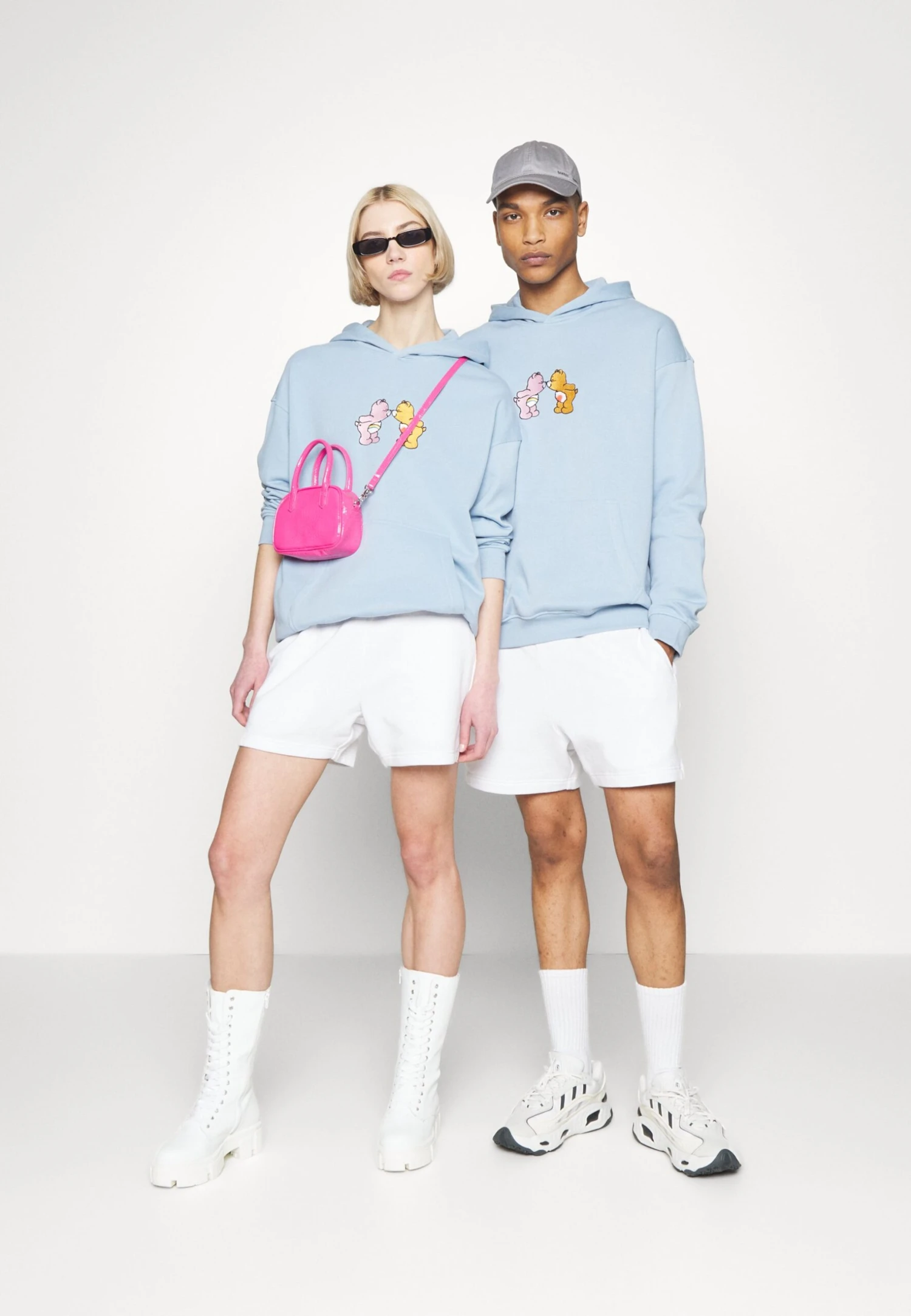 YOURTURN Care Bears UnisexFelpa Con CappuccioBlue Donna Felpe YO12100WS-K11 2 YOURTURN Care Bears UnisexFelpa Con CappuccioBlue Donna Felpe YO12100WS-K11 - immagine 2