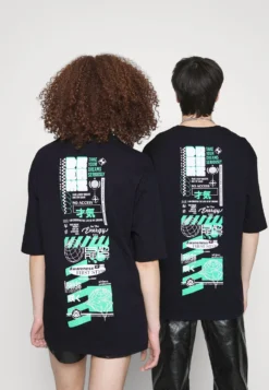 YOURTURN UnisexT-Shirt Con StampaBlack Donna T-shirt E Top YO12100N0-Q11 -Yourturn 5332b6952af243f8bc3351210a735d07 scaled