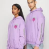YOURTURN Unisex - Felpa Con Cappuccio - Lilac