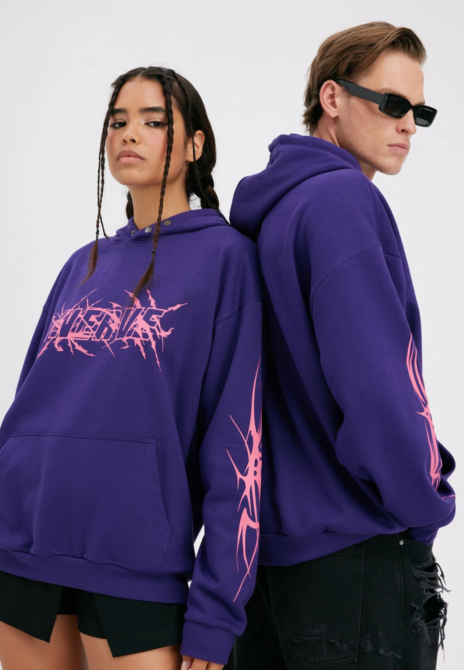 YOURTURN UnisexFelpaPurple Uomo Maglieria E Felpe YO121014E-I11 1 YOURTURN UnisexFelpaPurple Uomo Maglieria E Felpe YO121014E-I11