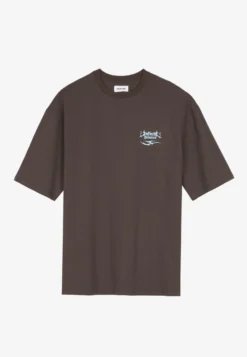 YOURTURN Unisex - T-Shirt Con Stampa - Brown -Yourturn 5d8df71813ee4122bfc76375b425850f scaled
