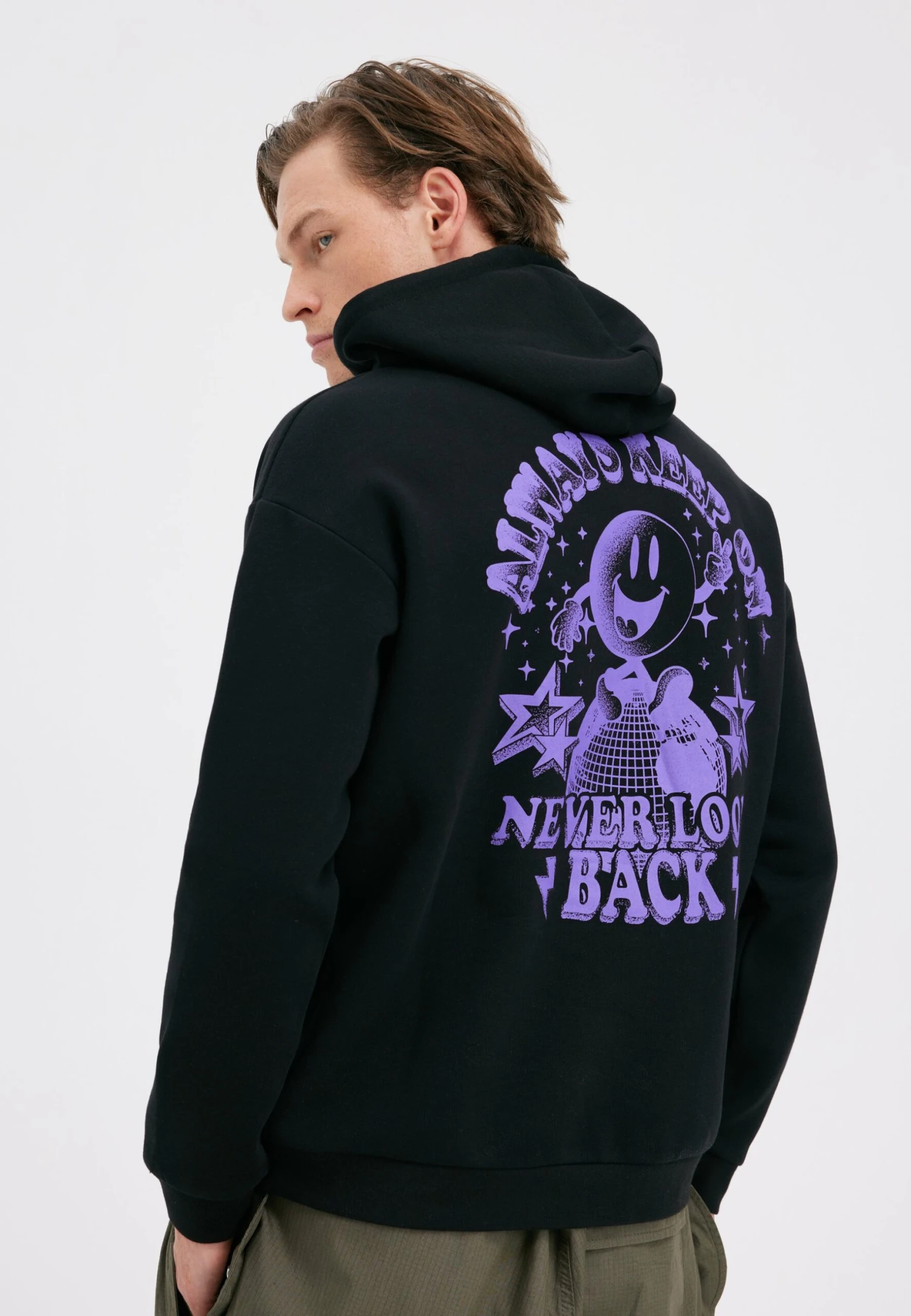 YOURTURN FelpaBlack Uomo Maglieria E Felpe YO121016B-Q11 1 YOURTURN FelpaBlack Uomo Maglieria E Felpe YO121016B-Q11