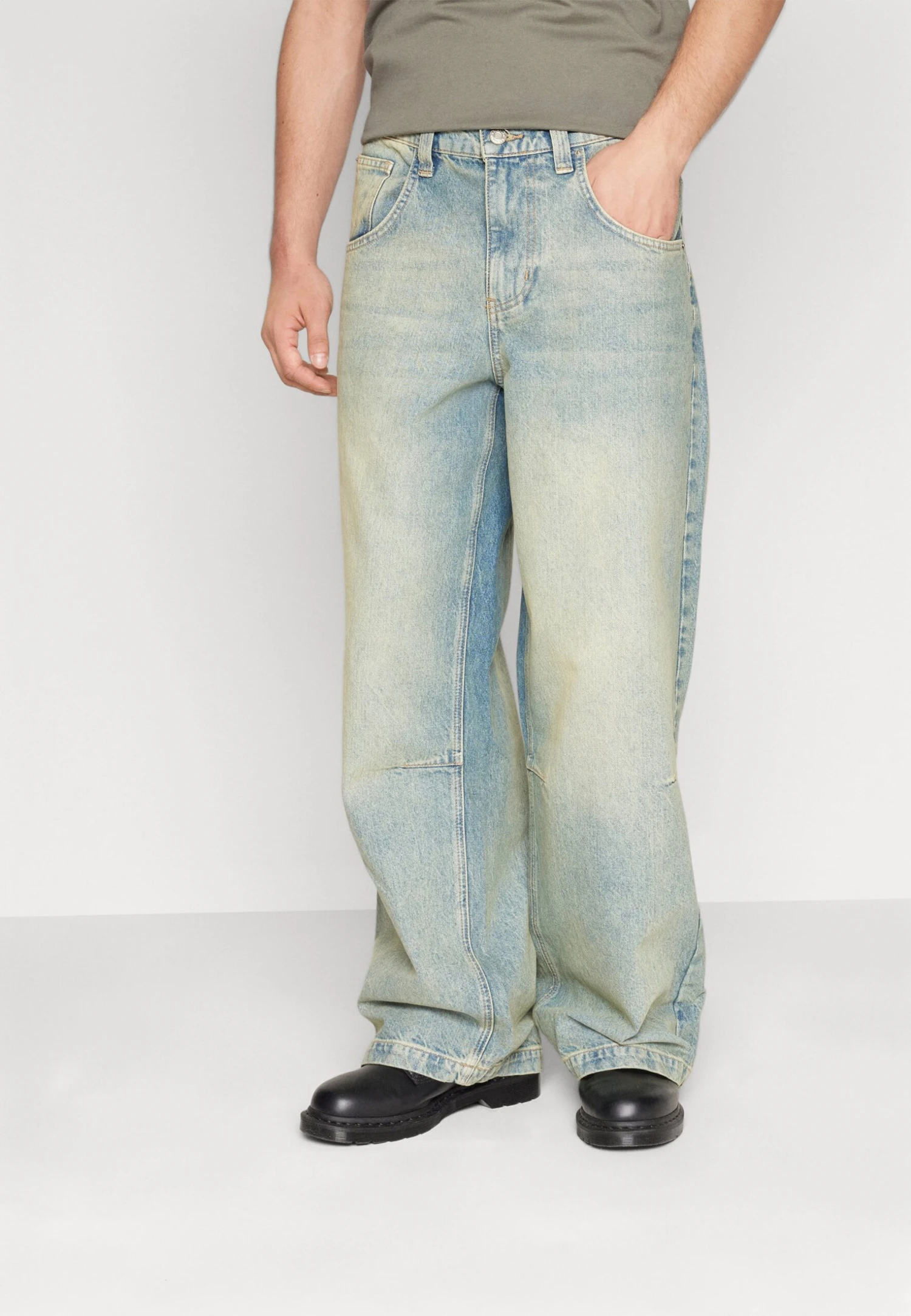 YOURTURN Extreme Baggy Fit UnisexJeans BaggyDark Blue Denim Donna Jeans YO121014J-K11 1 YOURTURN Extreme Baggy Fit UnisexJeans BaggyDark Blue Denim Donna Jeans YO121014J-K11