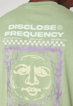 YOURTURN Moon Face Graphic Tee UnisexT-Shirt Con StampaGreen Uomo T-shirt E Polo YO121012X-M11 -Yourturn 60c6dda74ef249e0a27f8c051e2917e8 scaled