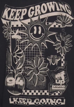 YOURTURN Sun Back Graphic Tee UnisexT-Shirt Con StampaBlack Donna T-shirt E Top YO12100TC-Q11 -Yourturn 6ce3e8a7200947eca5b73c50fbef76f0 scaled