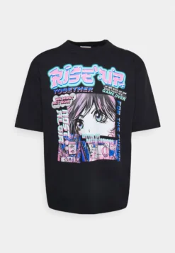 YOURTURN UnisexT-Shirt Con StampaBlack Donna T-shirt E Top YO12100R7-Q11