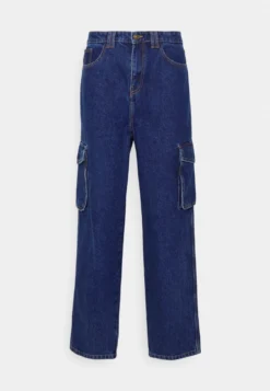 YOURTURN Cargo Denim Wide Leg UnisexJeans BaggyRinsed Denim Donna Jeans YO12100RI-K11 -Yourturn 6f9738103c604994b7f9621c7b4e9421 scaled