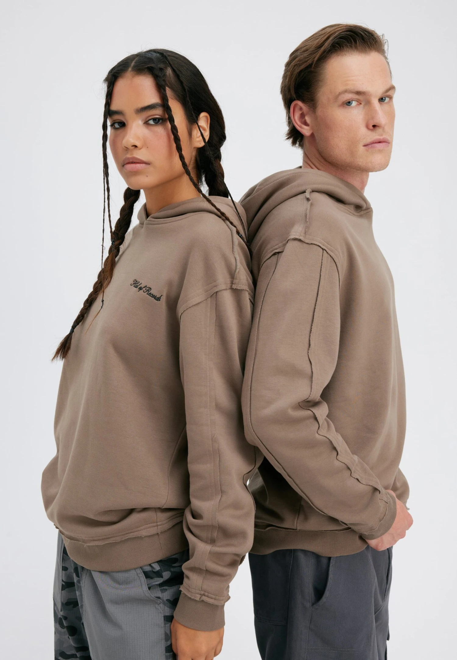 YOURTURN UnisexFelpa Con CappuccioMottled Beige Uomo Maglieria E Felpe YO121011T-B11 1 YOURTURN UnisexFelpa Con CappuccioMottled Beige Uomo Maglieria E Felpe YO121011T-B11