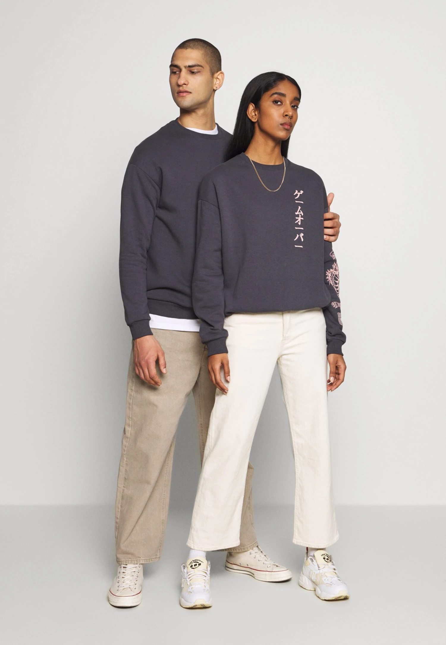 YOURTURN FelpaDark Gray Donna Felpe YO121001D-C11 2 YOURTURN FelpaDark Gray Donna Felpe YO121001D-C11 - immagine 2