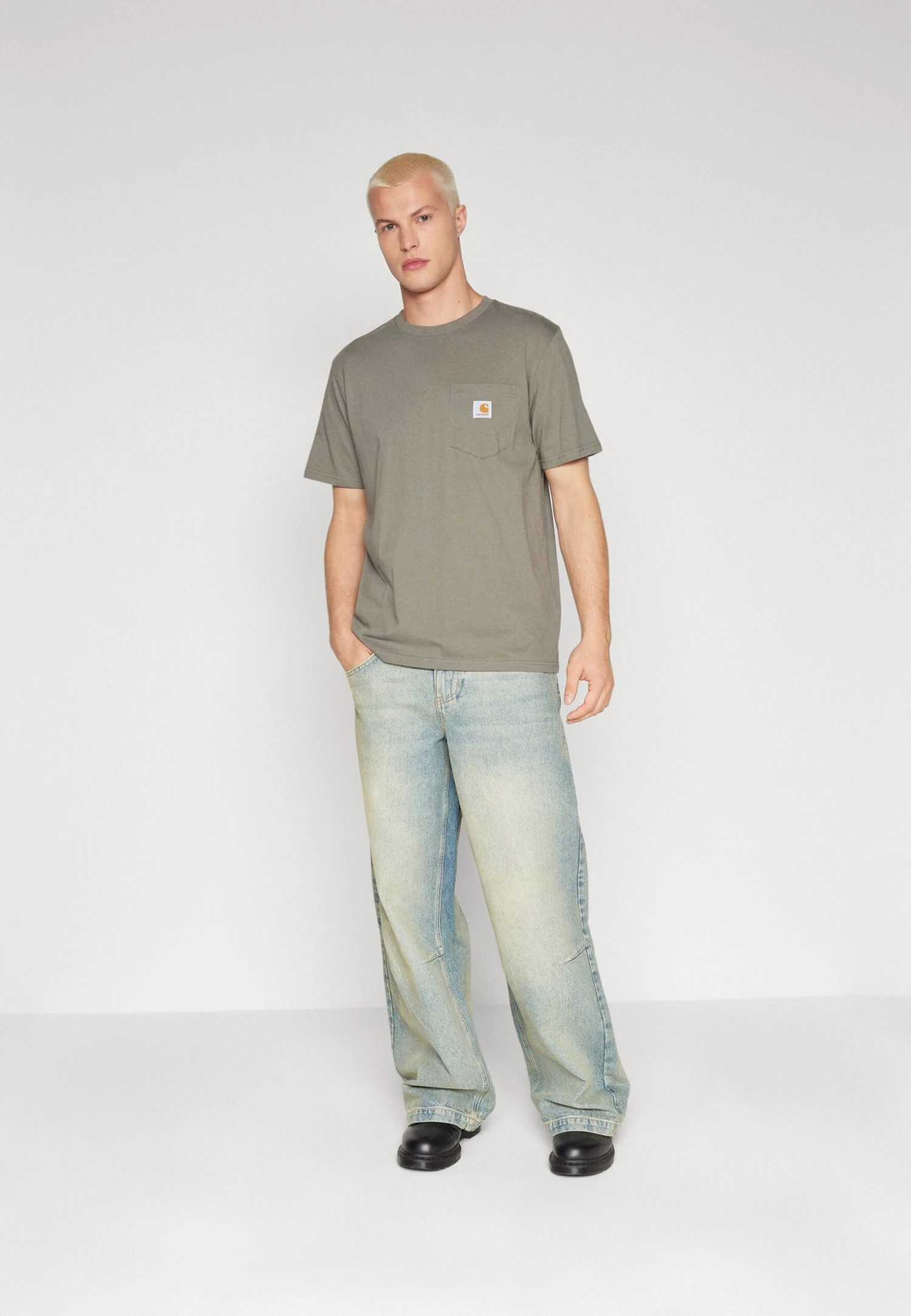 YOURTURN Extreme Baggy Fit UnisexJeans BaggyDark Blue Denim Donna Jeans YO121014J-K11 2 YOURTURN Extreme Baggy Fit UnisexJeans BaggyDark Blue Denim Donna Jeans YO121014J-K11 - immagine 2