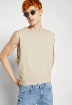 YOURTURN Unisex 2 PackTopBeige/Dark Blue Donna T-shirt E Top YO12100WW-B11 -Yourturn 77d67afd4289486d9416957cbdbe4950 scaled