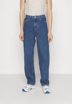 YOURTURN Wide Leg Unisex- Jeans Baggy - Dark Blue Denim