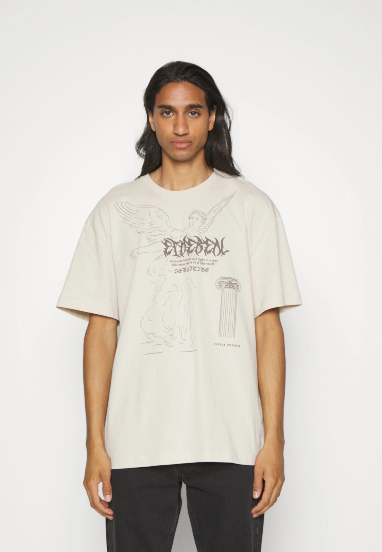 YOURTURN UnisexT-Shirt Con StampaBeige Donna T-shirt E Top YO121012S-B11 1 YOURTURN UnisexT-Shirt Con StampaBeige Donna T-shirt E Top YO121012S-B11