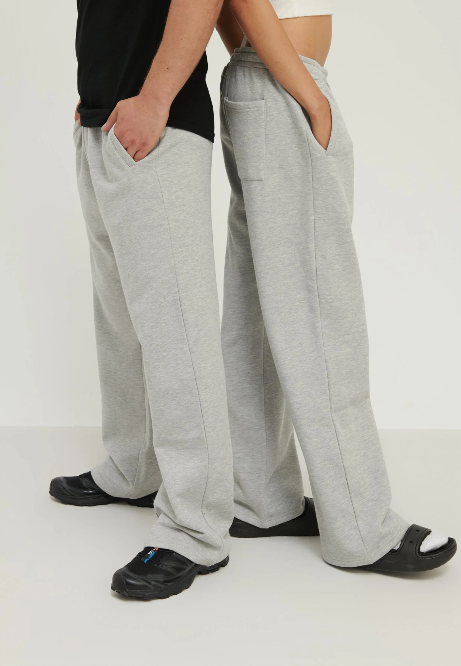 YOURTURN UnisexPantaloni SportiviMottled Light Grey Uomo Pantaloni YO122E03R-C11 3 YOURTURN UnisexPantaloni SportiviMottled Light Grey Uomo Pantaloni YO122E03R-C11 - immagine 3