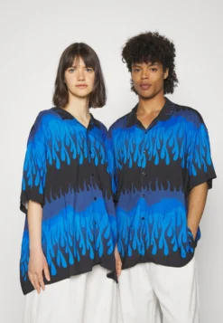 YOURTURN Unisex - Camicia - Blue