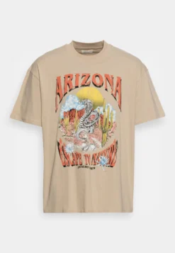 YOURTURN UnisexT-Shirt Con StampaBeige Donna T-shirt E Top YO12100TG-B11