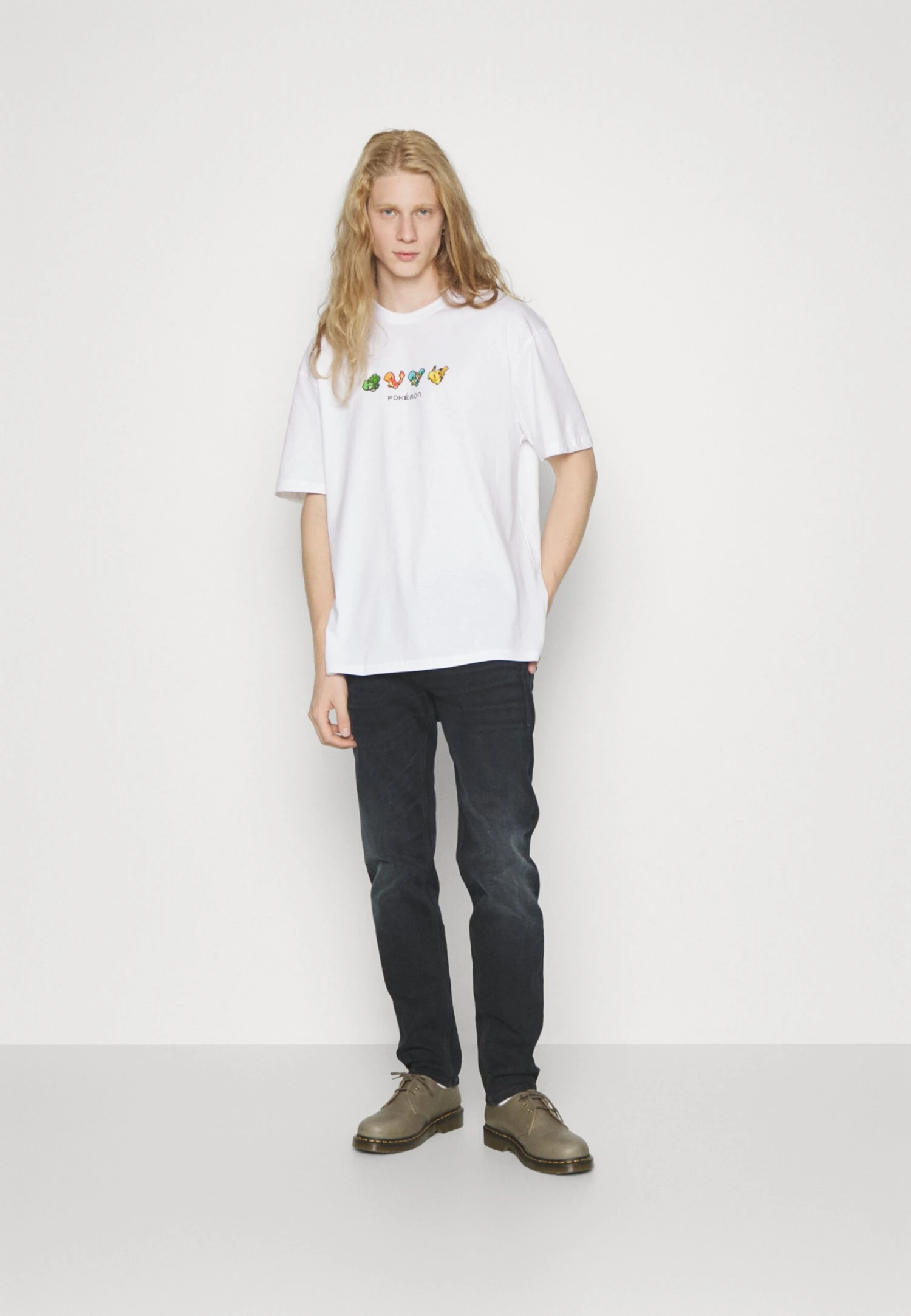 YOURTURN Pokemon Pikachu UnisexT-Shirt Con StampaWhite Donna T-shirt E Top YO1210175-A11 2 YOURTURN Pokemon Pikachu UnisexT-Shirt Con StampaWhite Donna T-shirt E Top YO1210175-A11 - immagine 2